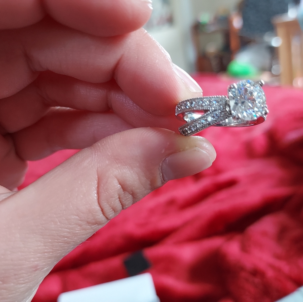 Vanna k sterling silver ring